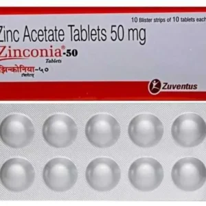 Zinconia 50mg (Zinc Acetate)