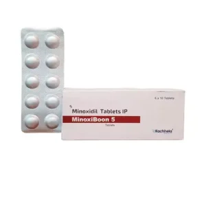 Minoxiboon 5mg (Minoxidil)