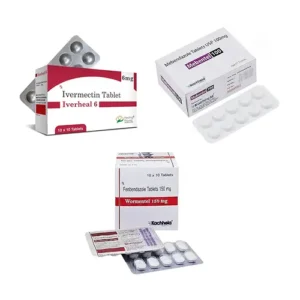 Fenbendazole 150+Mebendazole 100+Ivermectin 6