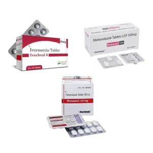 Fenbendazole 150+Mebendazole 500+Ivermectin 6