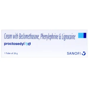 Proctosedyl BD Cream (Beclometasone/Lidocaine/Phenylephrine)