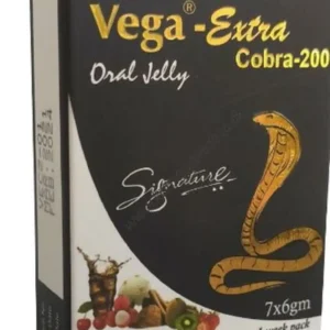 Vega Extra Cobra 200 Jelly (Sildenafil Citrate)