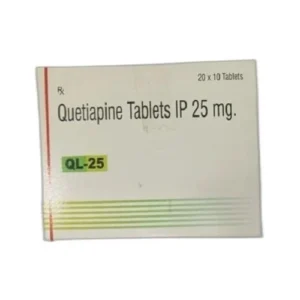 QL 25mg (Quetiapine)
