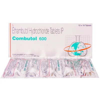 Combutol 600mg (Ethambutol)