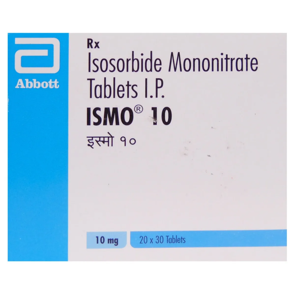 Ismo 10mg (Isosorbide Mononitrate)