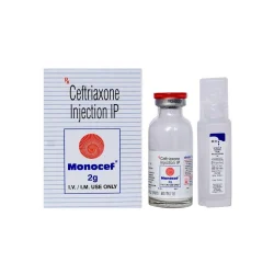 Monocef Injection 2gm (Ceftriaxone)